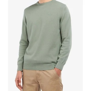Barbour Pima Crew Trui | Groen