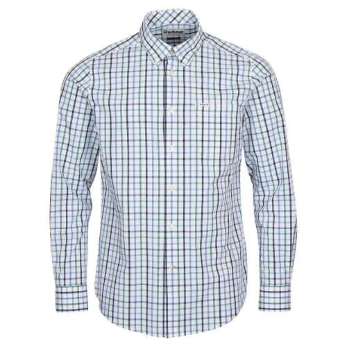 Barbour Overhemd Eldon | Groen Blauw Geruit | www.pietkoopmans.nl