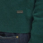 Barbour Lamswol Sweater | Evergreen | www.pietkoopmans.nl