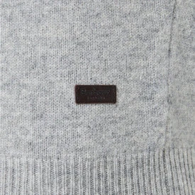 Barbour Lamswol Sweater | Light Grey 