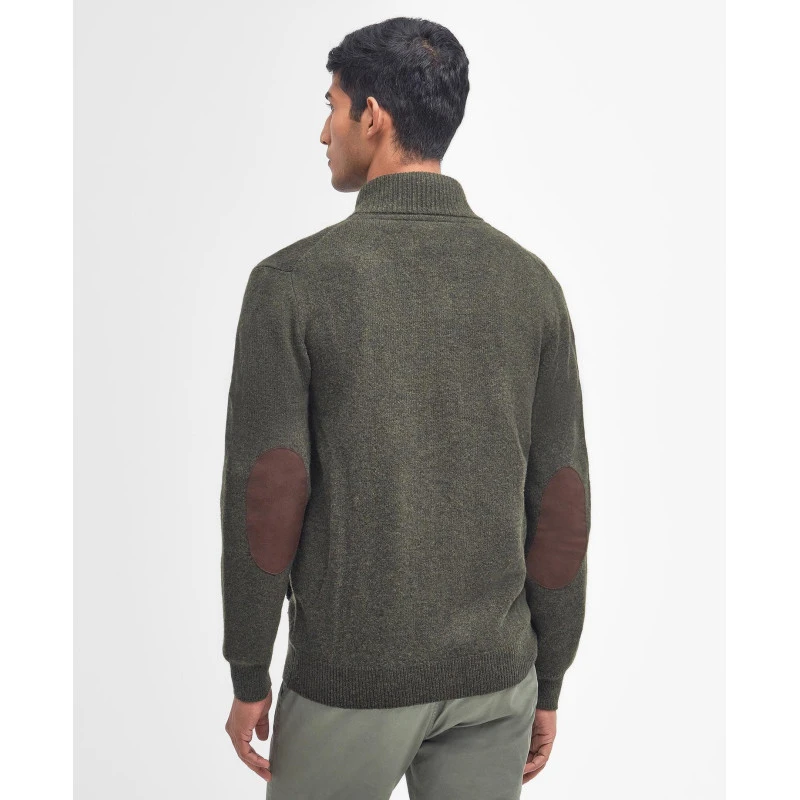 Barbour Essential Wollen Vest | Olijf Groen | www.pietkoopmans.nl