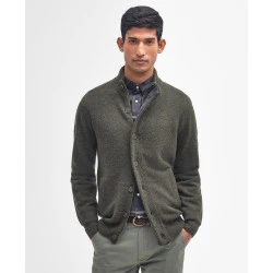 Barbour Essential Wollen Vest | Olijf Groen