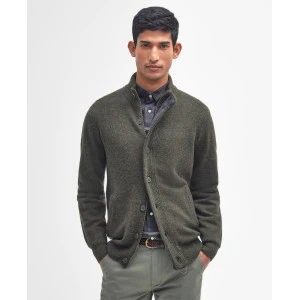 Barbour Essential Wollen Vest | Olijf Groen