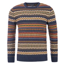 Barbour Fair Isle Trui  | Blauw