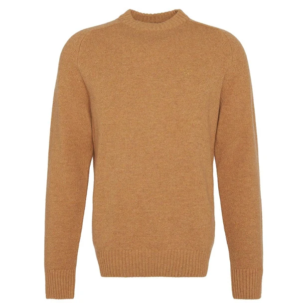 Barbour Grangetown Trui | Goud | www.pietkoopmans.nl