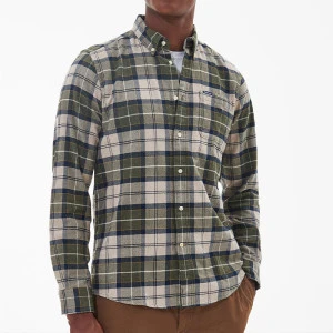 Barbour Overhemd Flanel Kyeloch | Forest Mist