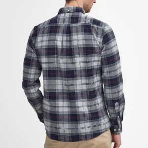 Barbour Overhemd Flanel Kyeloch | Blue Granite
