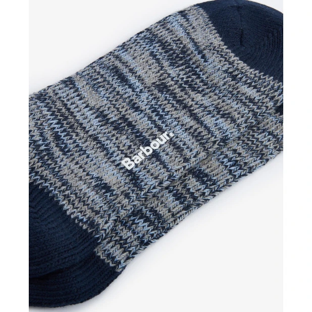 Barbour Bedrock Boot Sock| Marine  | www.pietkoopmans.nl