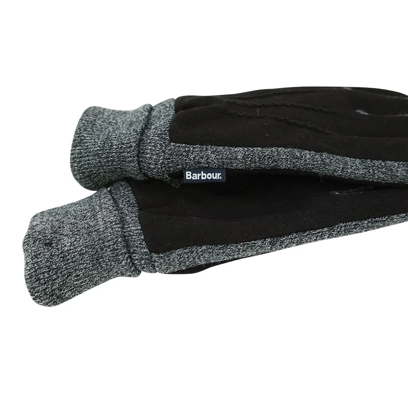 Barbour Magnus Handschoen | Zwart Antra | www.pietkoopmans.nl