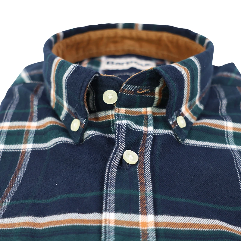 Barbour Overhemd Flanel Ronan | Groen | www.pietkoopmans.nl