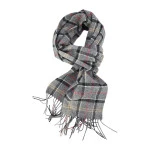 Barbour Lamswollen Sjaal | Antra Rood Geruit | www.pietkoopmans.nl