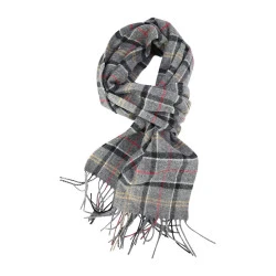 Barbour Lamswollen Sjaal | Antra Rood Geruit