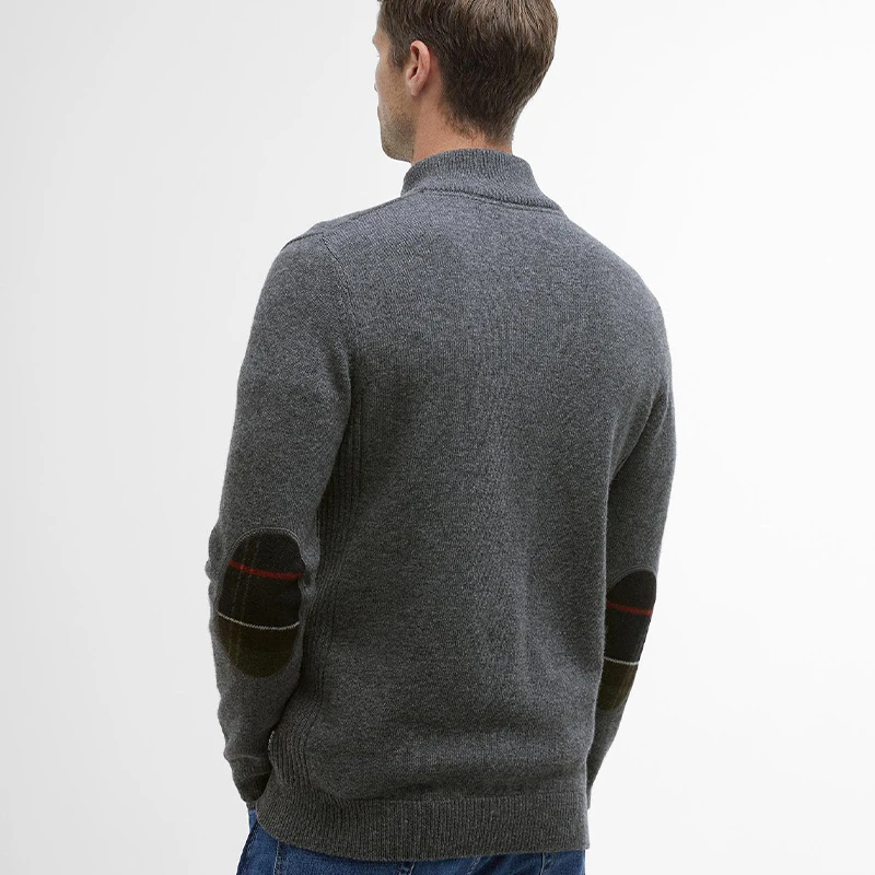 Barbour Half Zip Holden | Grey | www.pietkoopmans.nl