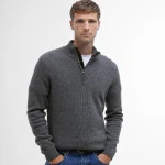 Barbour Half Zip Holden | Grey | www.pietkoopmans.nl