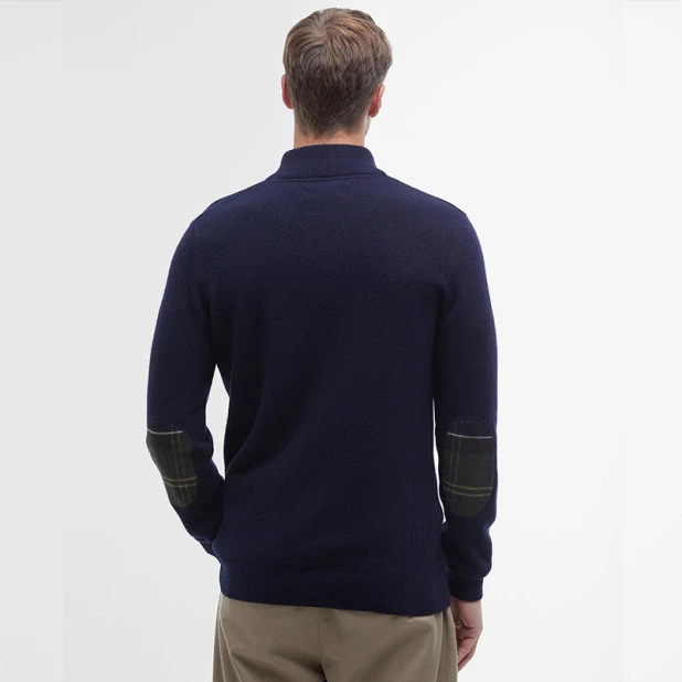 Barbour Half Zip Holden | Marine | www.pietkoopmans.nl
