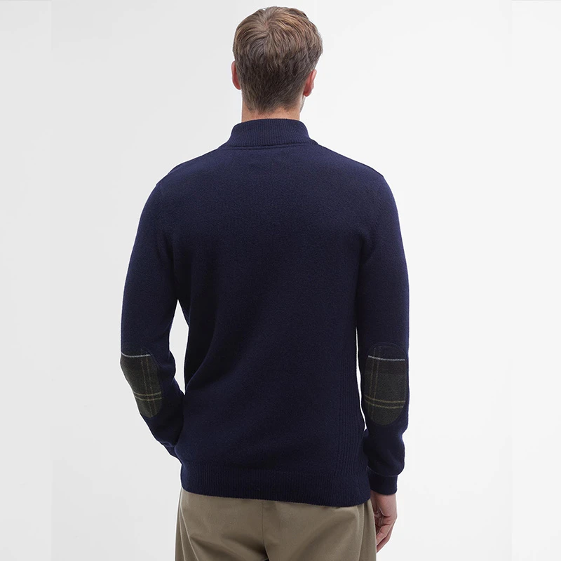 Barbour Half Zip Holden | Marine | www.pietkoopmans.nl