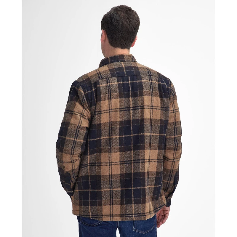 Barbour Wilburry Overshirt | Bruin Geruit | www.pietkoopmans.nl