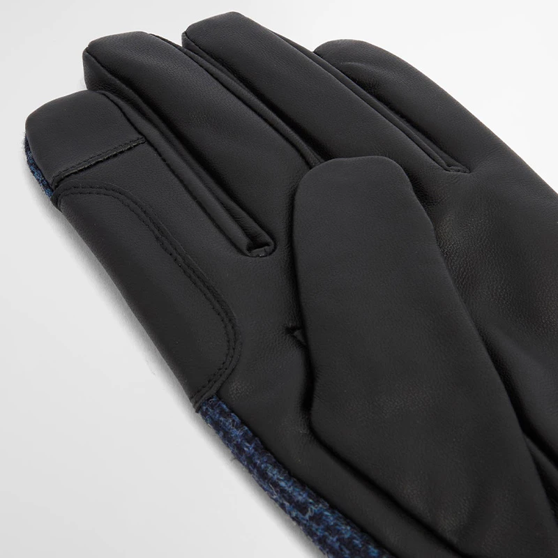 Barbour Deveron Handschoen | Blauw Geruit | www.pietkoopmans.nl