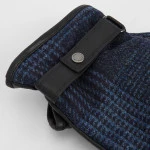 Barbour Deveron Handschoen | Blauw Geruit | www.pietkoopmans.nl