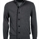 Barbour Essential Wollen Vest | Antraciet | www.pietkoopmans.nl