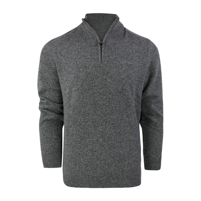 Barbour Half Zip Tisbury | Grey | www.pietkoopmans.nl