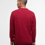 Barbour Knit Tisbury  | Rood Spikkel | www.pietkoopmans.nl