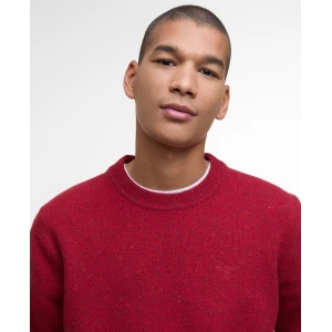 Barbour Knit Tainsbury  | Rood Spikkel