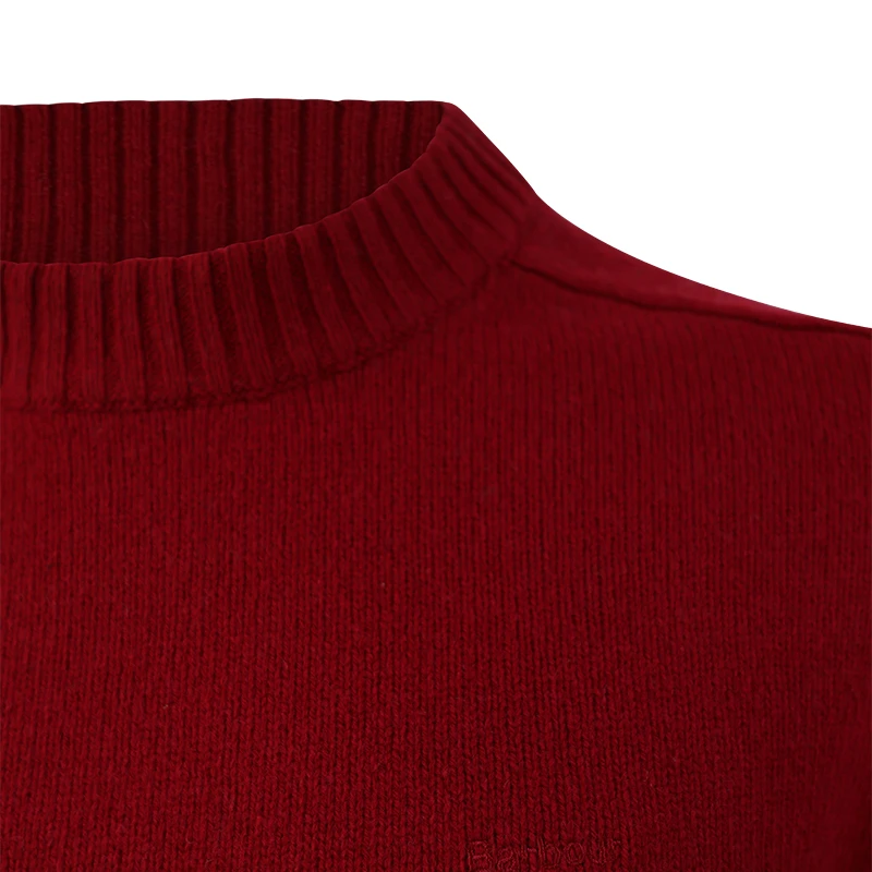 Barbour Grangetown Trui | Rood | www.pietkoopmans.nl