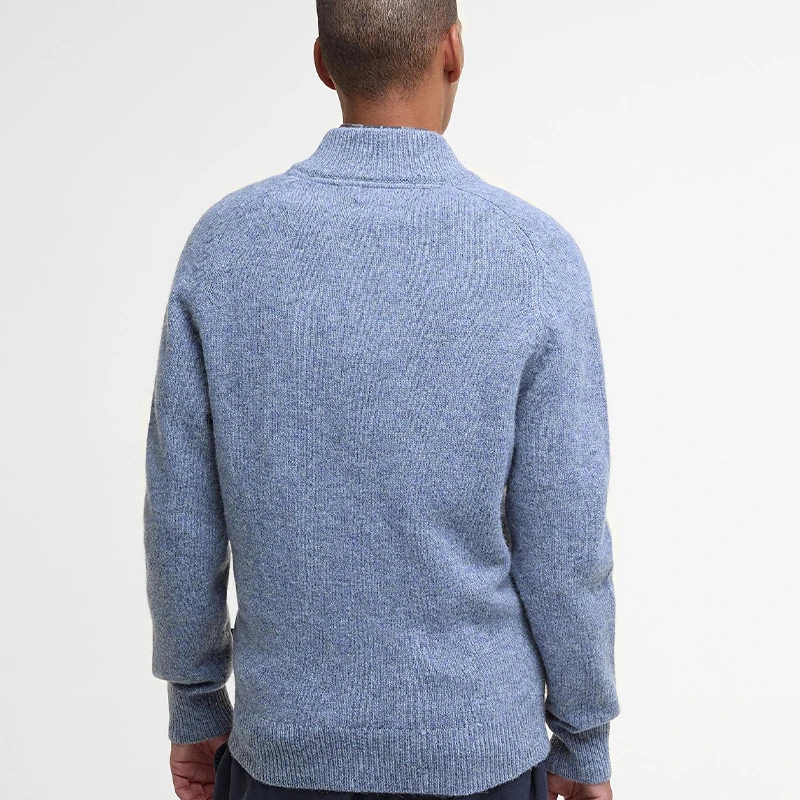 Barbour Talder Zip Wollen Vest | Bluestone | www.pietkoopmans.nl