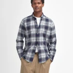 Barbour Overhemd Flanel Fortrose | Tartan Grijs | www.pietkoopmans.nl