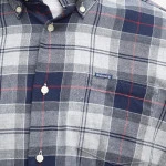 Barbour Overhemd Flanel Fortrose | Tartan Grijs | www.pietkoopmans.nl