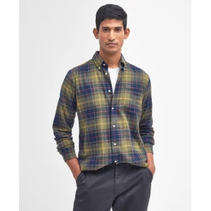 Barbour Overhemd Flanel Fortrose | Tartan Groen