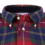 Barbour Overhemd Flanel Fortrose | Groen Rood Geblokt | www.pietkoopmans.nl