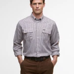 Barbour Thermo Overhemd Fenn | Bruin Cognac Geruit | www.pietkoopmans.nl