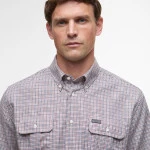 Barbour Thermo Overhemd Fenn | Bruin Cognac Geruit | www.pietkoopmans.nl