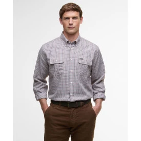 Barbour Thermo Overhemd Fenn | Bruin Cognac Geruit