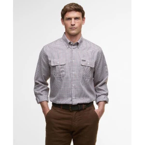 Barbour Thermo Overhemd Fenn | Bruin Cognac Geruit