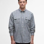 Barbour Thermo Overhemd Panwel | Groen Khaki Geruit | www.pietkoopmans.nl