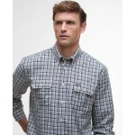 Barbour Thermo Overhemd Panwel | Groen Khaki Geruit | www.pietkoopmans.nl