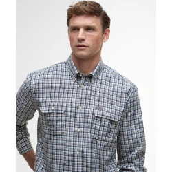 Barbour Thermo Overhemd Panwel | Groen Khaki Geruit