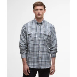 Barbour Thermo Overhemd Panwel | Groen Khaki Geruit