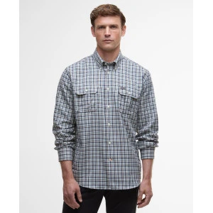 Barbour Thermo Overhemd Panwel | Groen Khaki Geruit