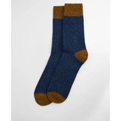 Barbour Houghton Sokken | Navy Oker