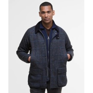 Barbour Bedale Wool Jacket | Grijs Blauw Geruit