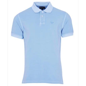 Barbour Washed Polo Piqué | Sky
