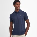 Barbour Sport Polo Piqué | Marine | www.pietkoopmans.nl