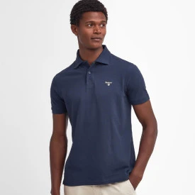 Barbour Sport Polo Piqué | Marine