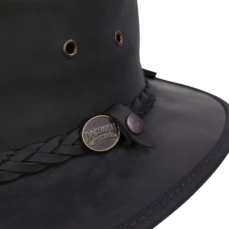 Barmah Autralische hoed Brumby | Black | www.pietkoopmans.nl