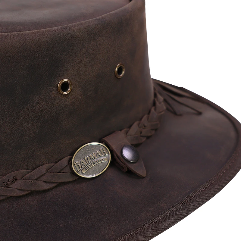 Barmah Autralische hoed Brumby | Brown | www.pietkoopmans.nl