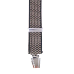 Bretels 4 Sterke Clips | Bruin Print